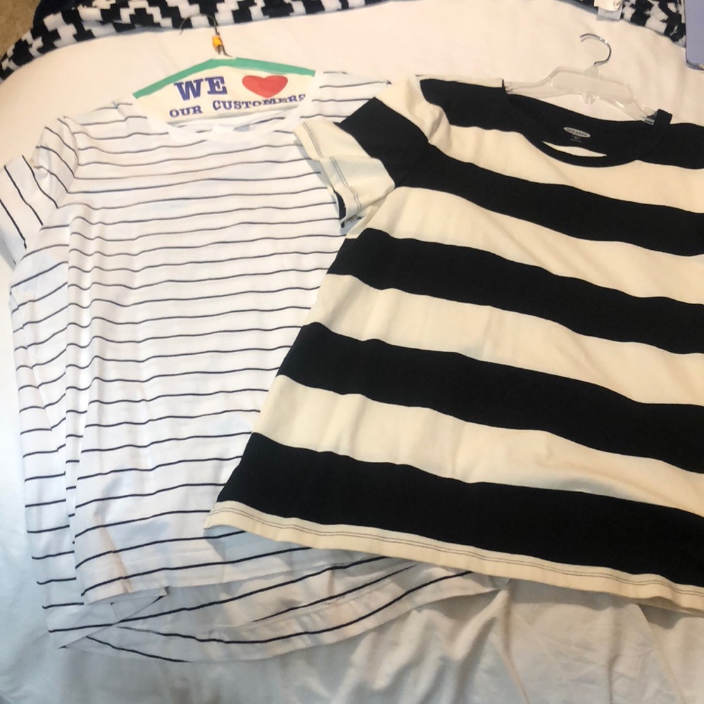 Striped T-shirts